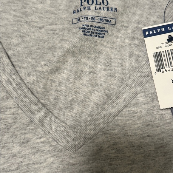 Polo Ralph Lauren Gray T-Shirt X Large - Picture 3 of 4